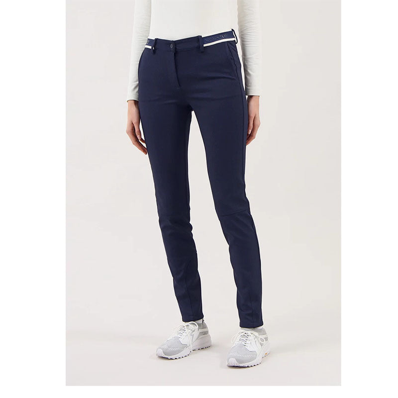 Pantalon Saliscendi Bleu Femme