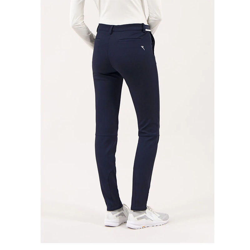 Pantalon Saliscendi Bleu Femme