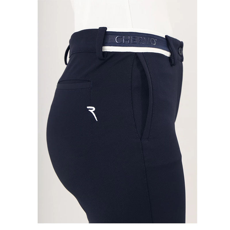 Pantalon Saliscendi Bleu Femme