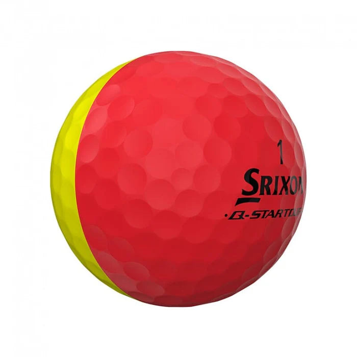 Pack 3x12 Srixon Q Star Tour Divide Jaune/Rouge