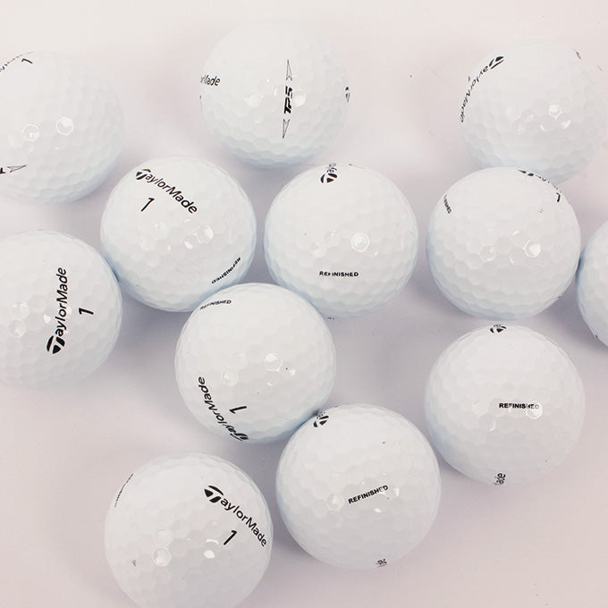 12 Balles de golf TP5 White Refinished