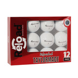 12 Balles de golf TP5 White Refinished