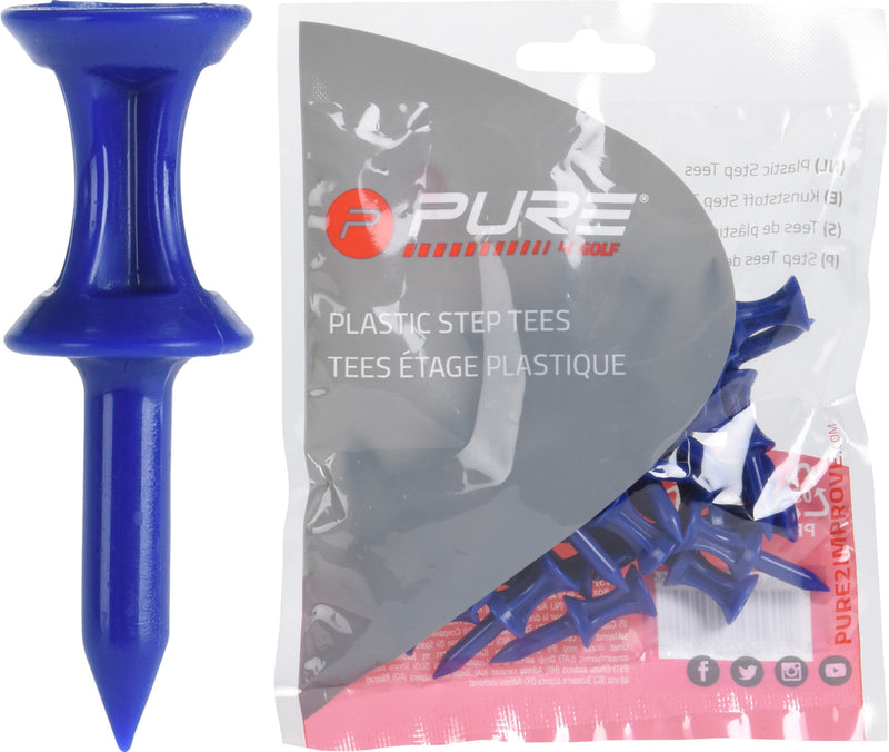 30 Tees étage Plastique Bleu 37mm