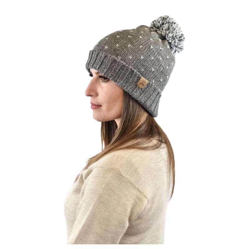 Bonnet hiver femme chaud avec doublure polaire - La Maison de l'Alpaga (LMA)